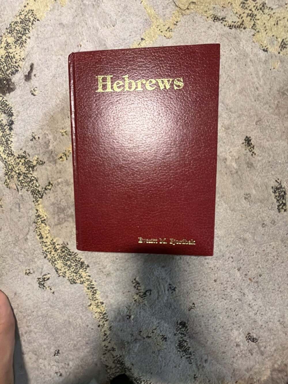 Hebrews Exposition and Commentary by Everitt M. Fjordbak
